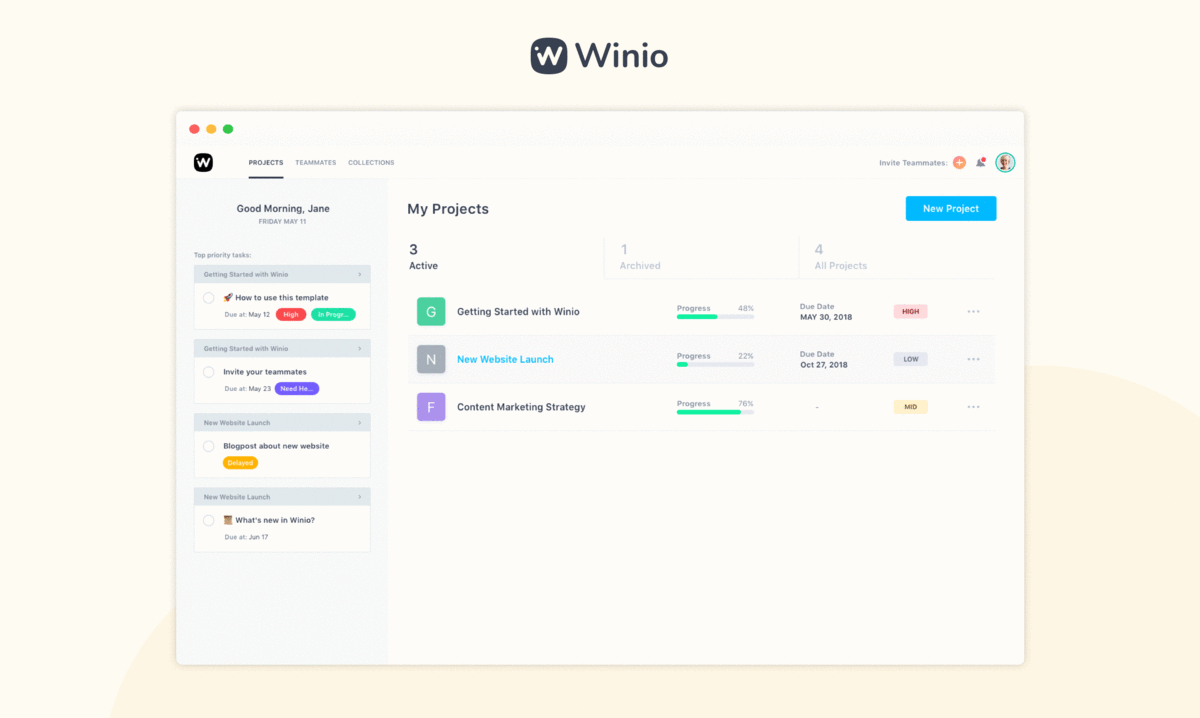 Get feedback from a vast remote working audience about Winio.io
