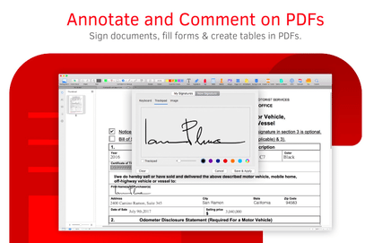 Find detailed information about PDF Reader