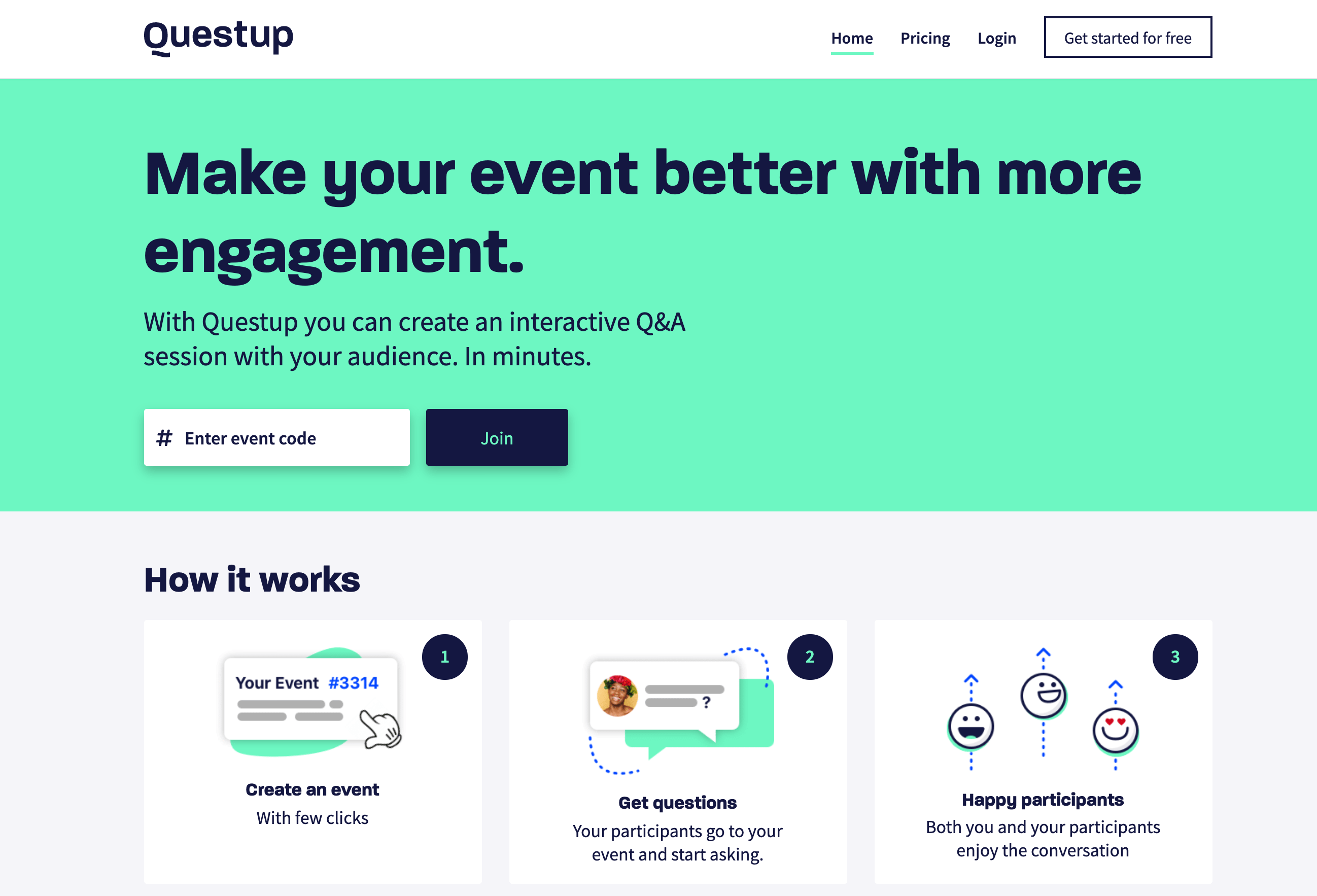 Find pricing, reviews and other details about Questup