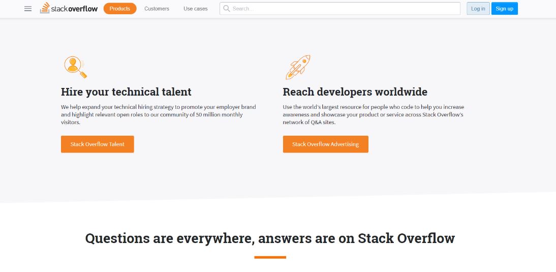 Get feedback from a vast remote working audience about Stackoverflow Jobs