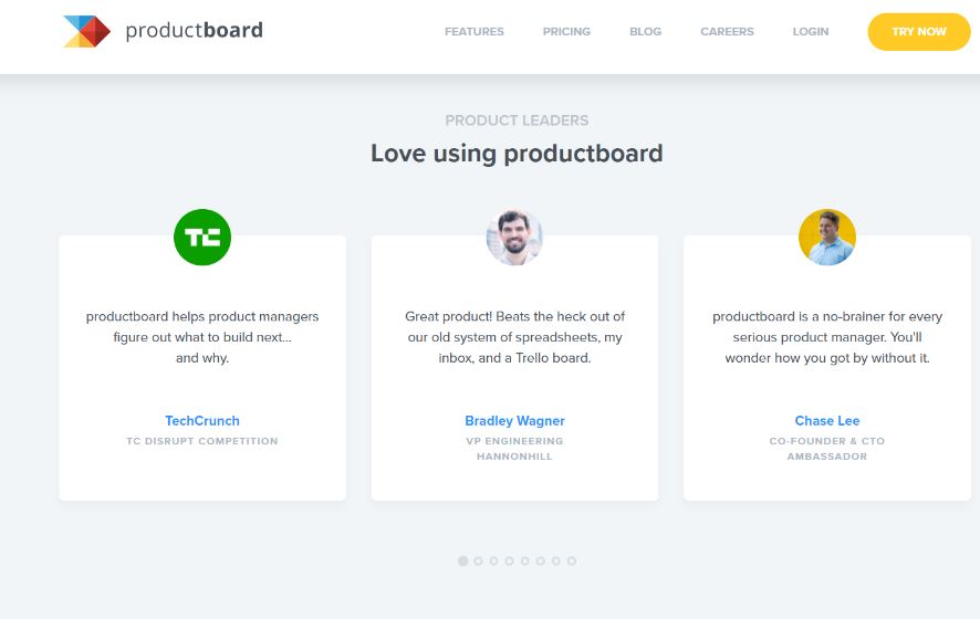 Get feedback from a vast remote working audience about productboard
