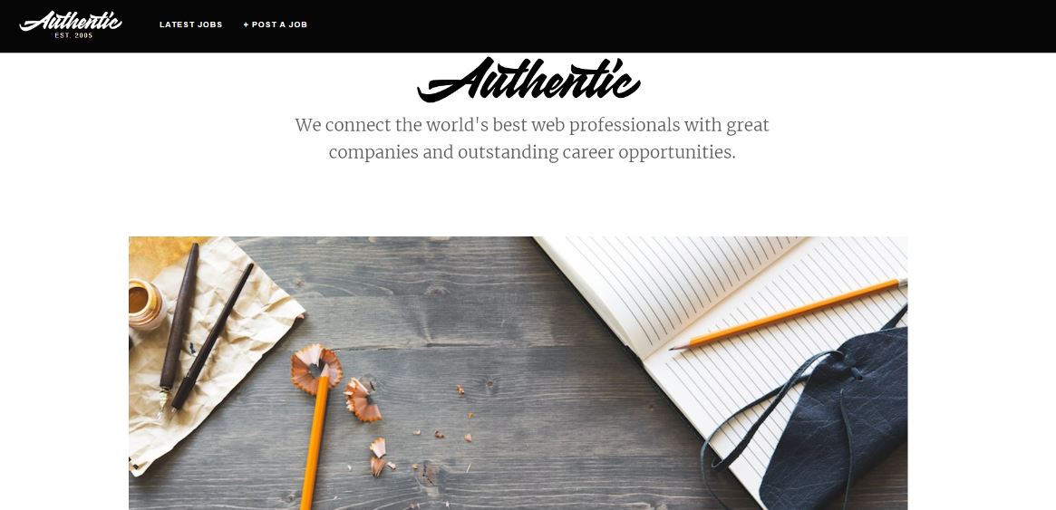 Find pricing, reviews and other details about Authentic Jobs