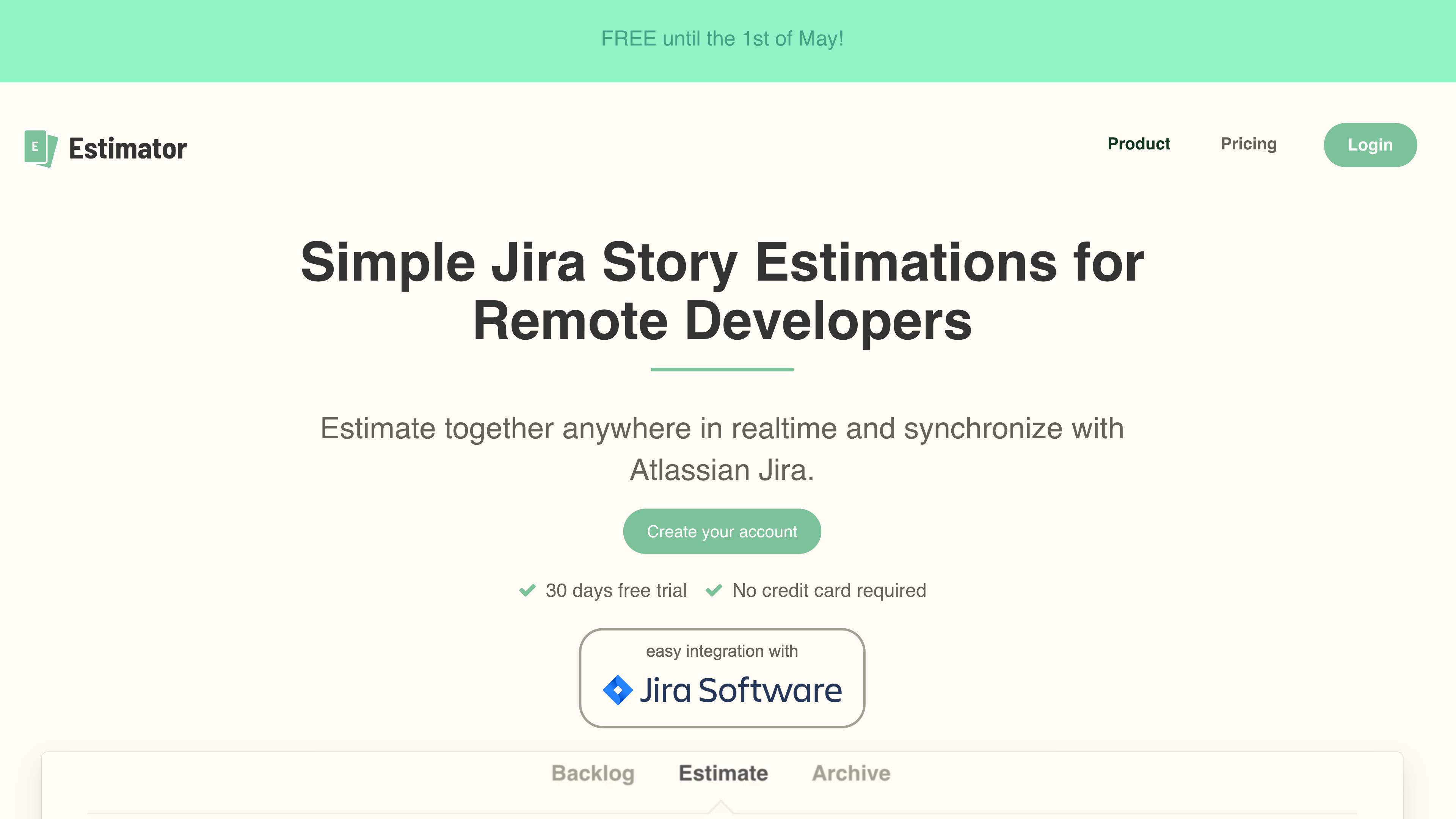 Find detailed information about Estimator for Jira