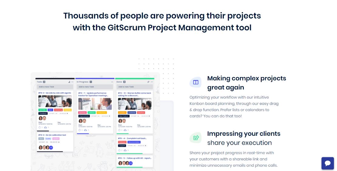 Get feedback from a vast remote working audience about GitScrum
