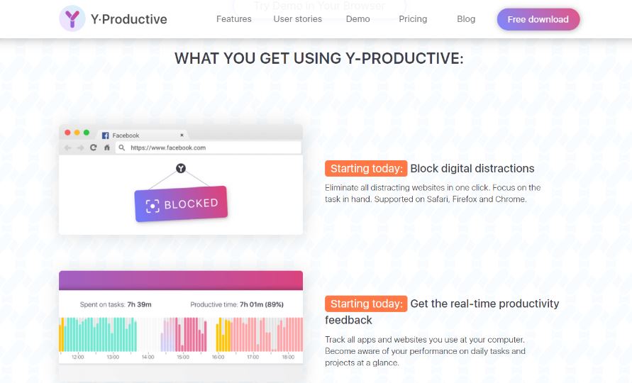 Get feedback from a vast remote working audience about  Y-Productive