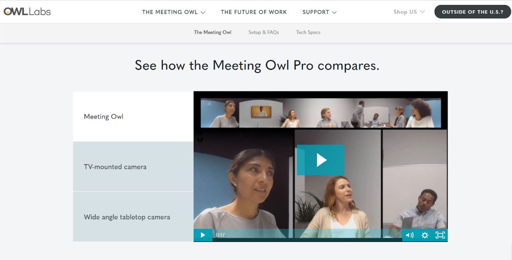 Find pricing, reviews and other details about Meeting Owl Pro