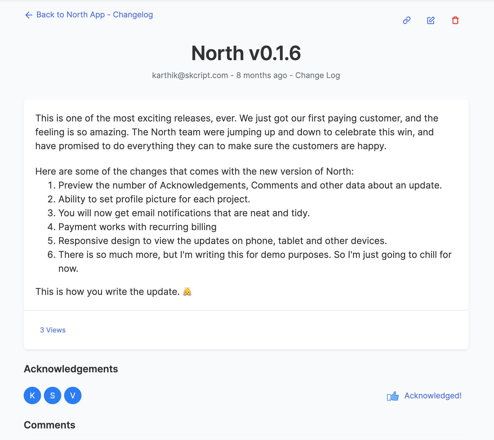 Find pricing, reviews and other details about North App