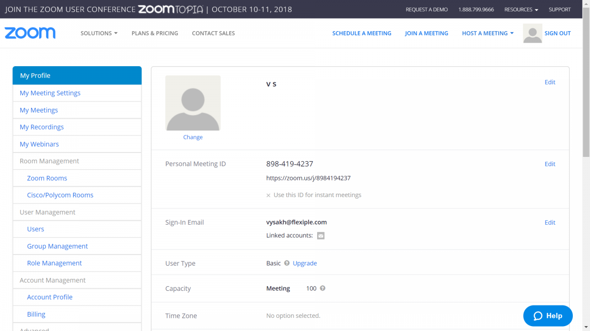 Find detailed information about Zoom