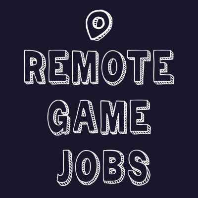 Remote Game Jobs - Logo