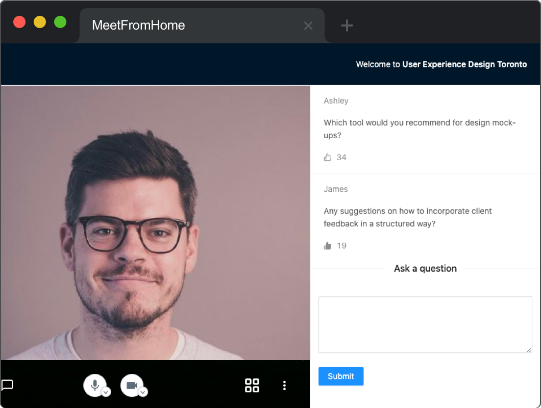 Find pricing, reviews and other details about MeetFromHome