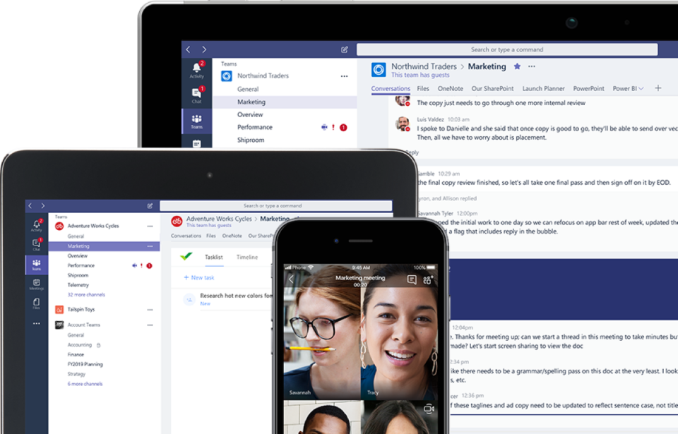 Find detailed information about Microsoft Teams