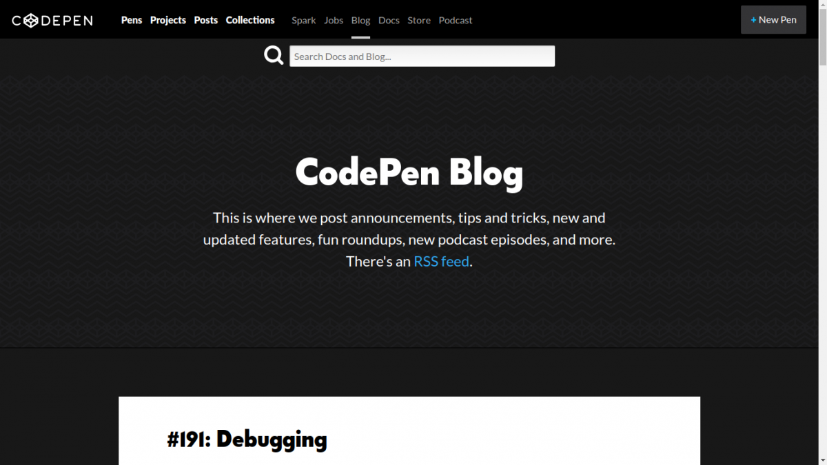 Know more about CodePen
