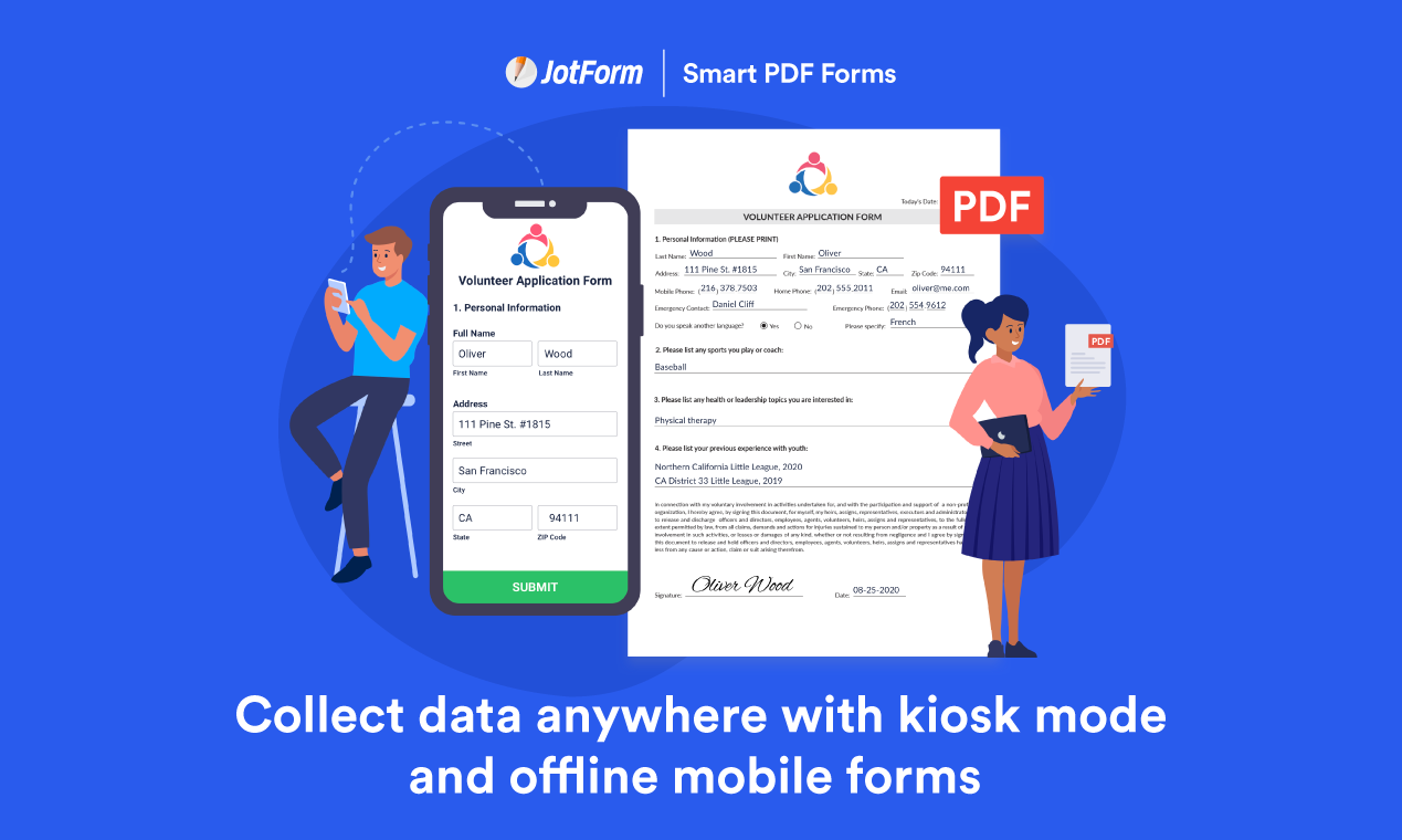 Know more about Smart PDF Forms by JotForm