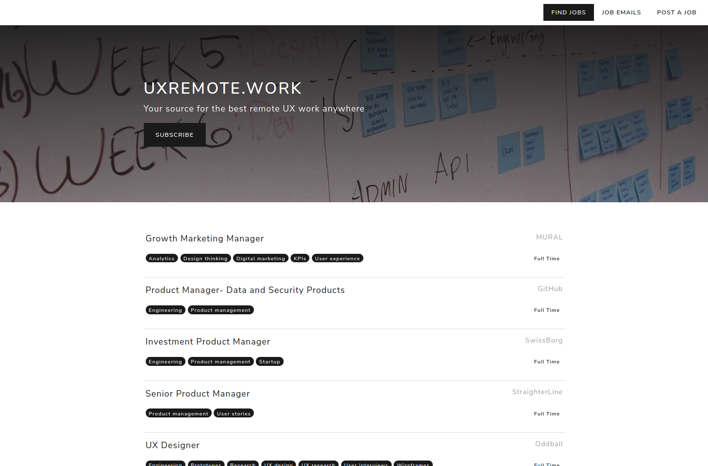 Find detailed information about UXREMOTE.WORK