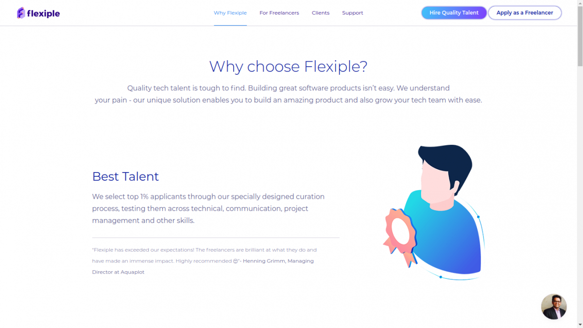 Know more about Flexiple