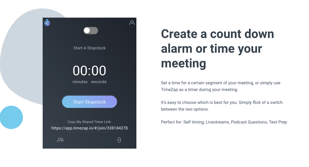 Get feedback from a vast remote working audience about Timezap