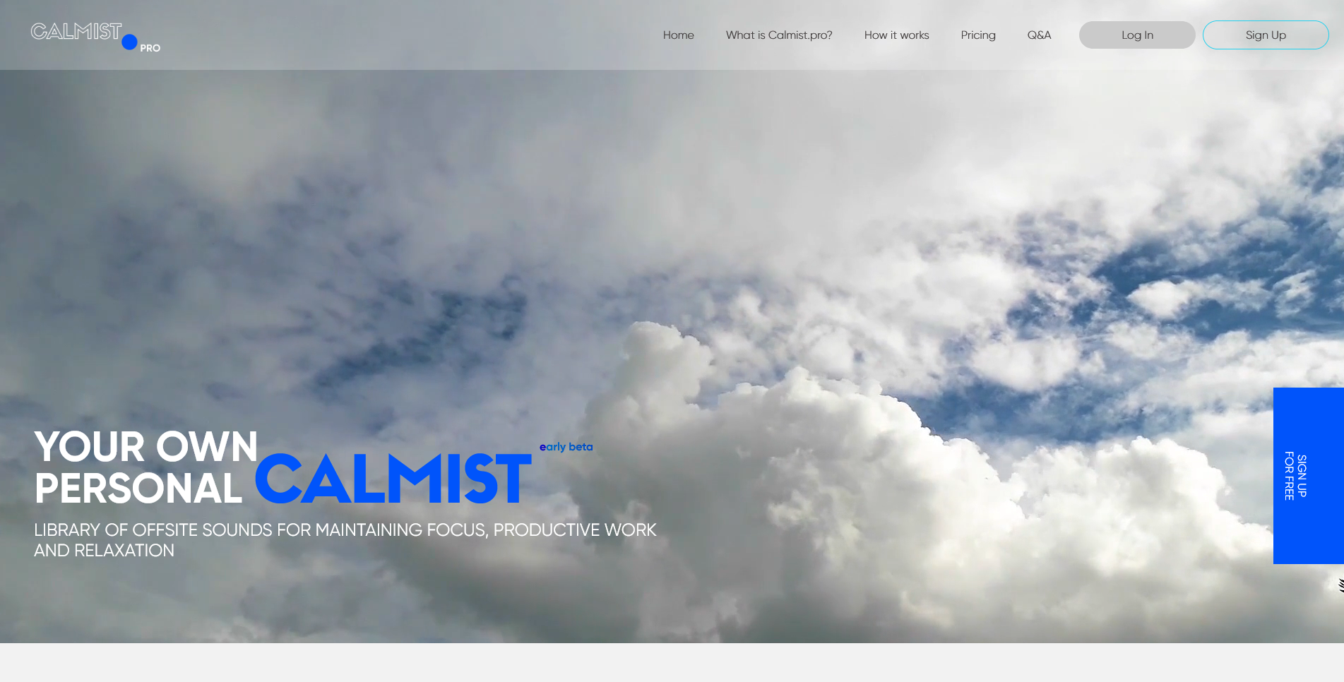 Find detailed information about Calmist.pro