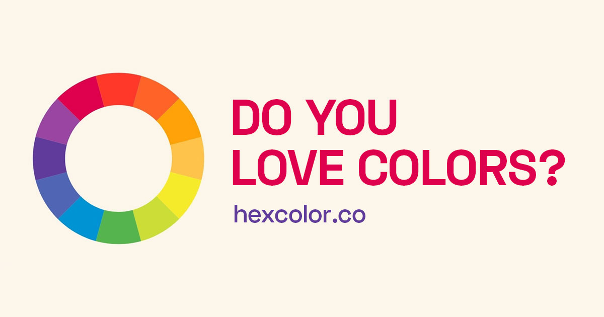 Find detailed information about Hex Color
