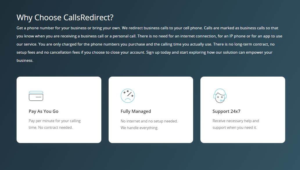 Find pricing, reviews and other details about CallsRedirect