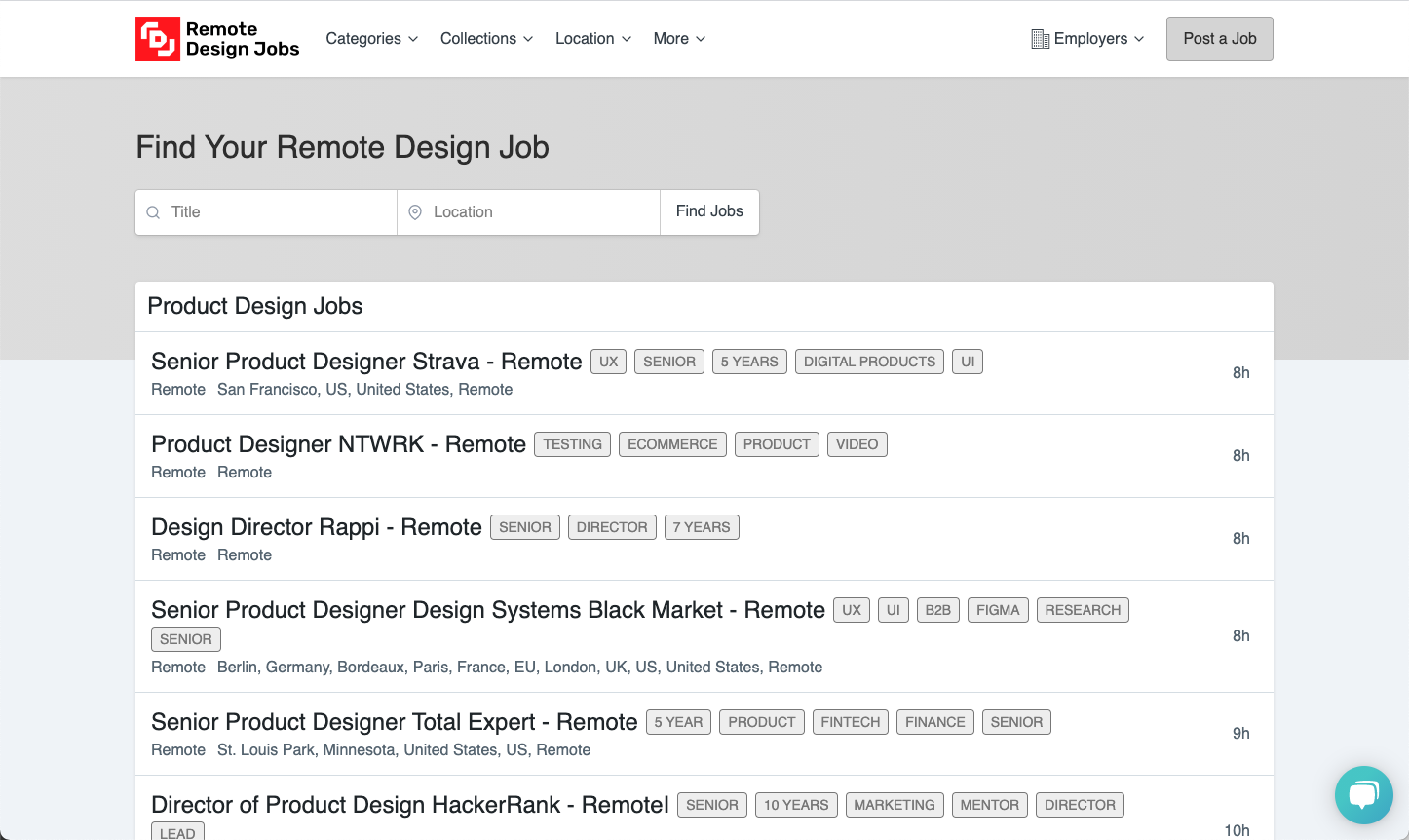 Find detailed information about Remote Design Jobs
