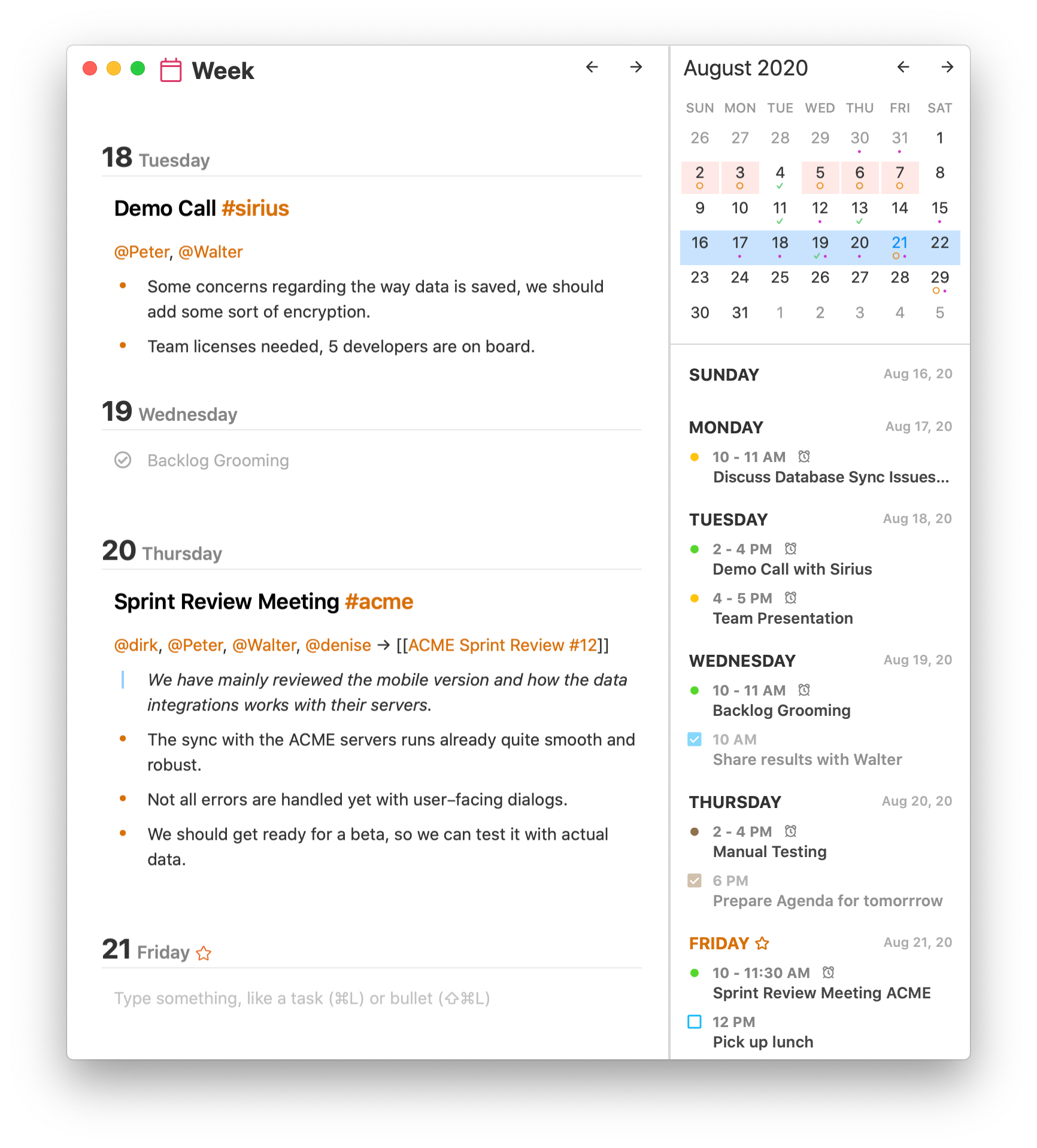 Detailed reviews and information for remote teams NotePlan