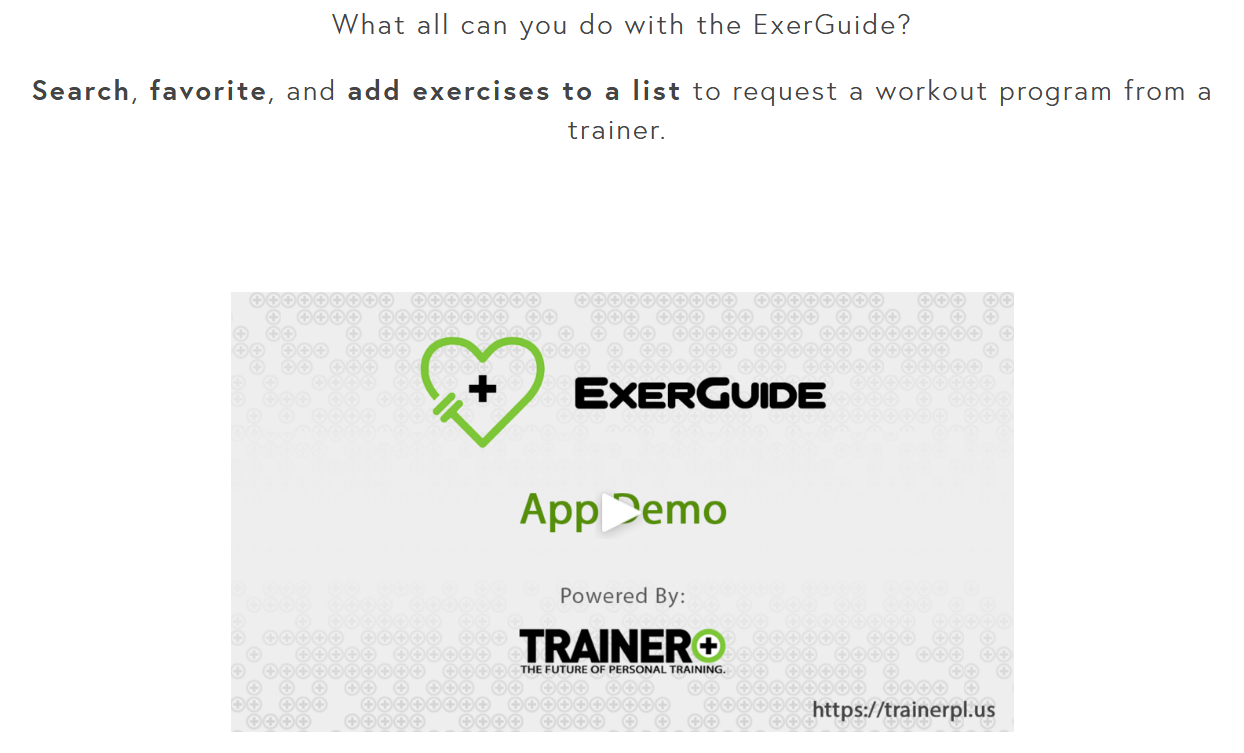 Get feedback from a vast remote working audience about ExerGuide