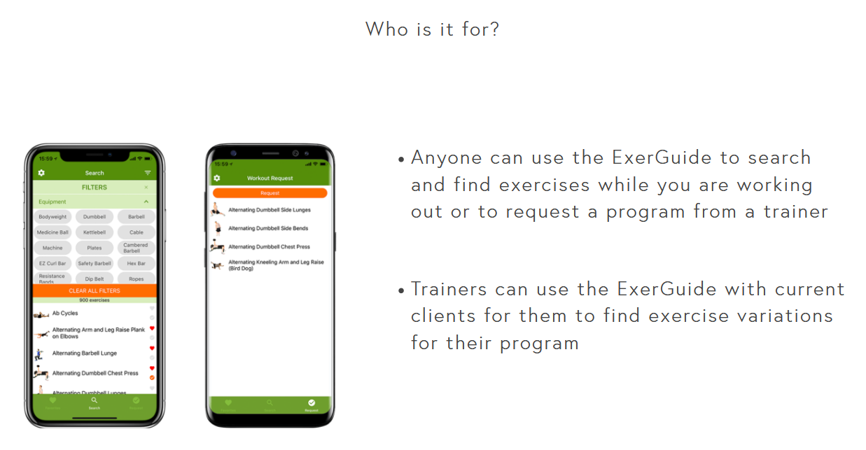 Find pricing, reviews and other details about ExerGuide