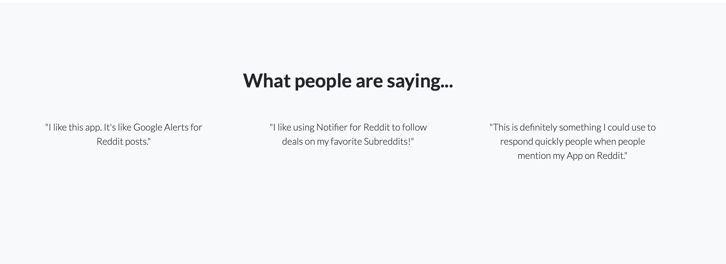 Find pricing, reviews and other details about Notifier for Reddit