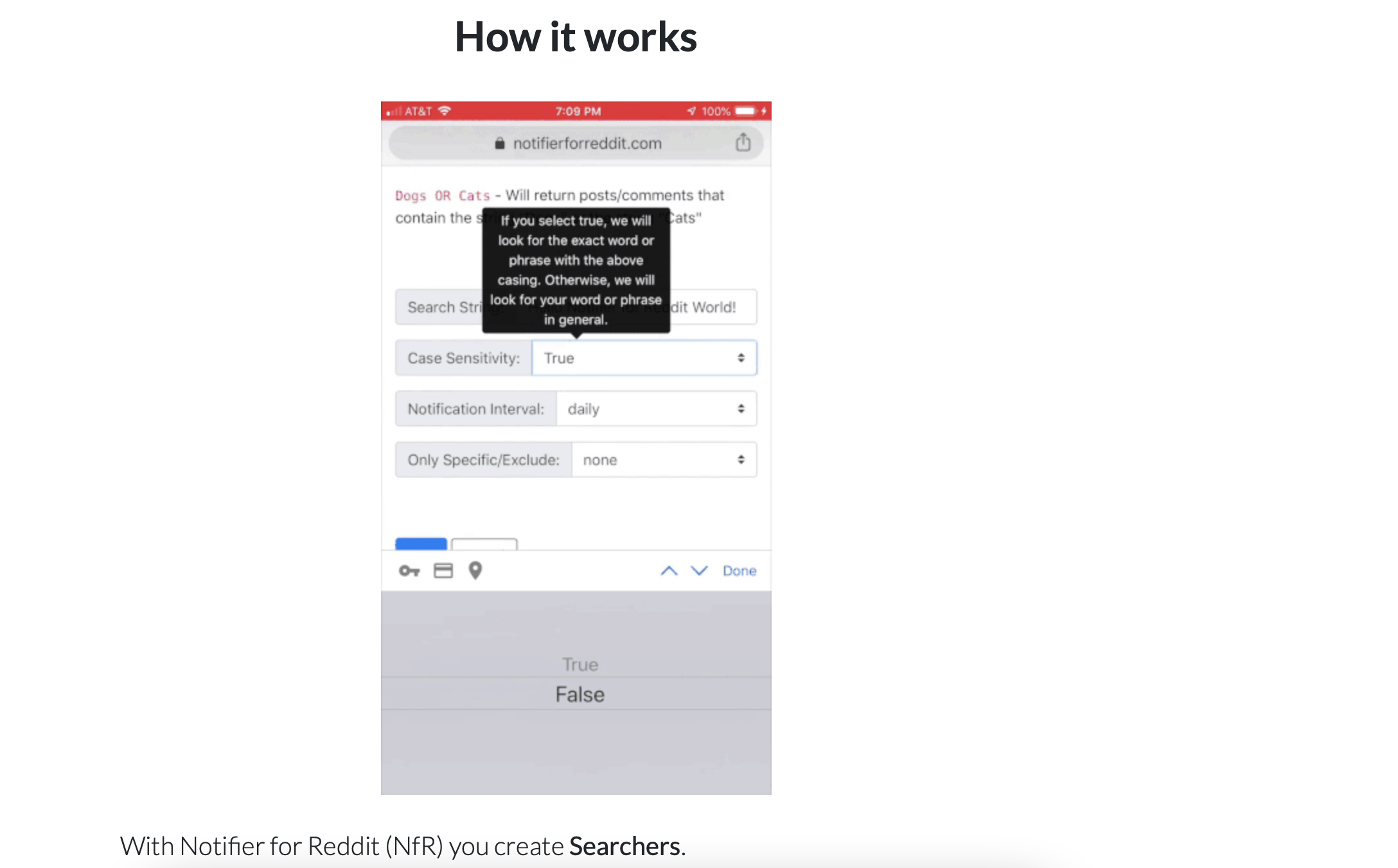 Detailed reviews and information for remote teams Notifier for Reddit
