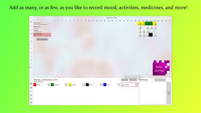 Get feedback from a vast remote working audience about Bullet Journal Visual Diary
