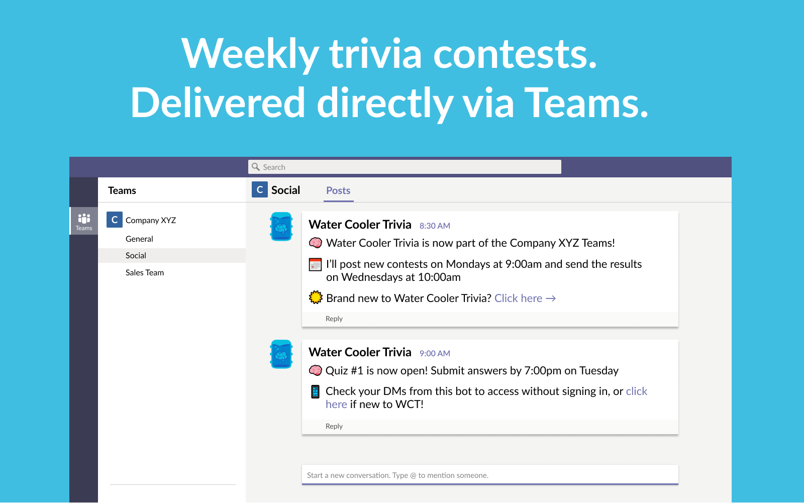 Detailed reviews and information for remote teams Water Cooler Trivia