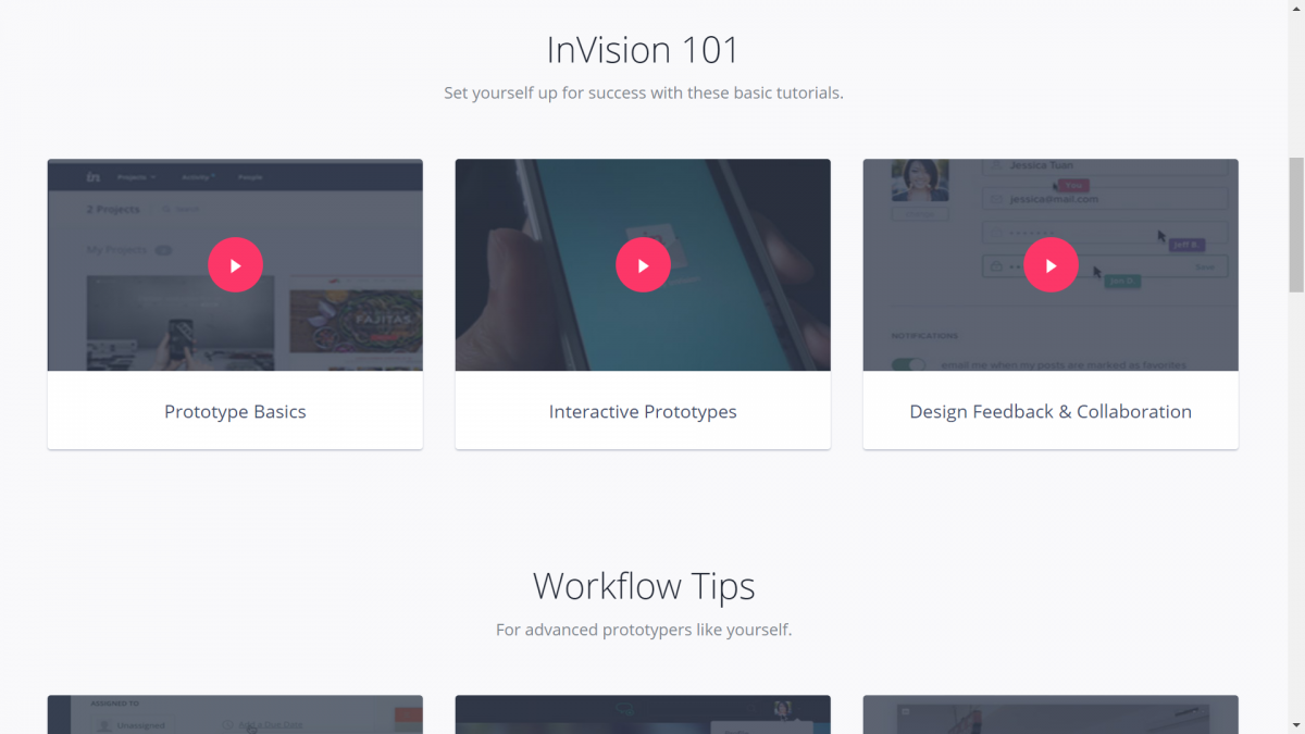 Detailed reviews and information for remote teams InVision