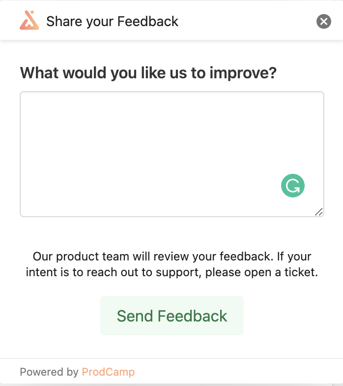 Get feedback from a vast remote working audience about ProdCamp