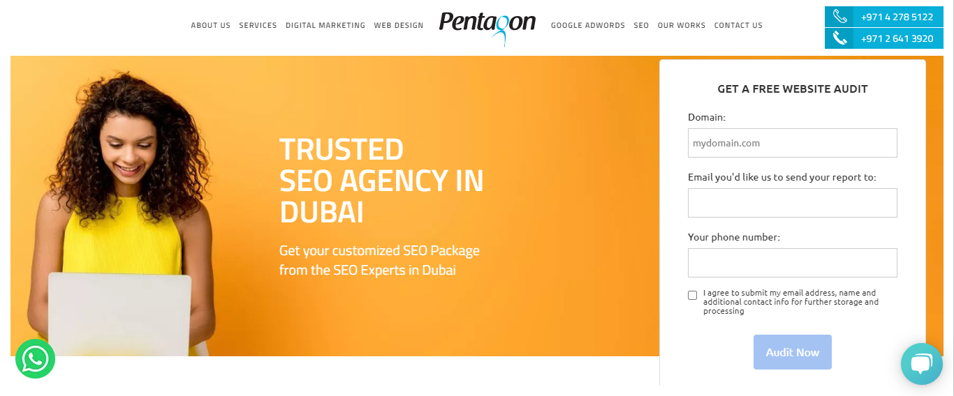 Find detailed information about Pentagon SEO