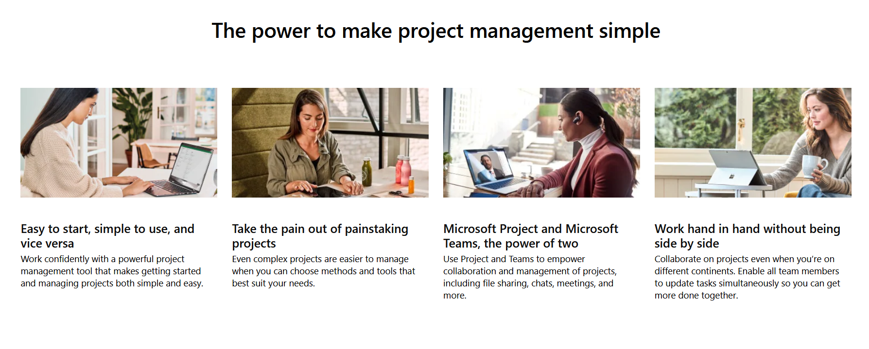 Get feedback from a vast remote working audience about Microsoft Project