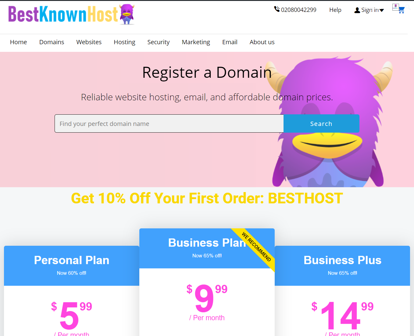 Find detailed information about BestKnownHost