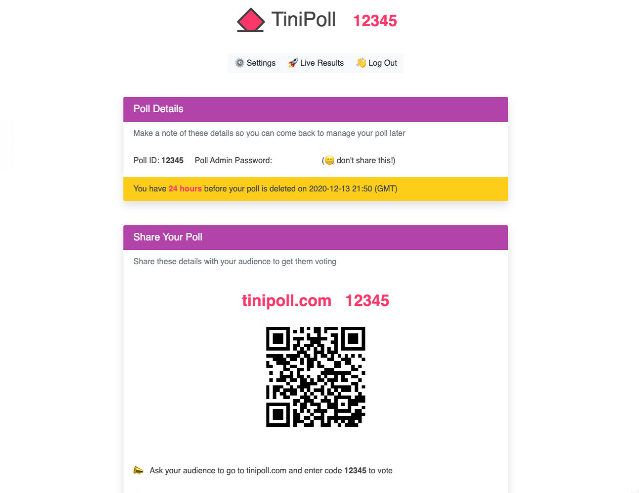 Find pricing, reviews and other details about TiniPoll
