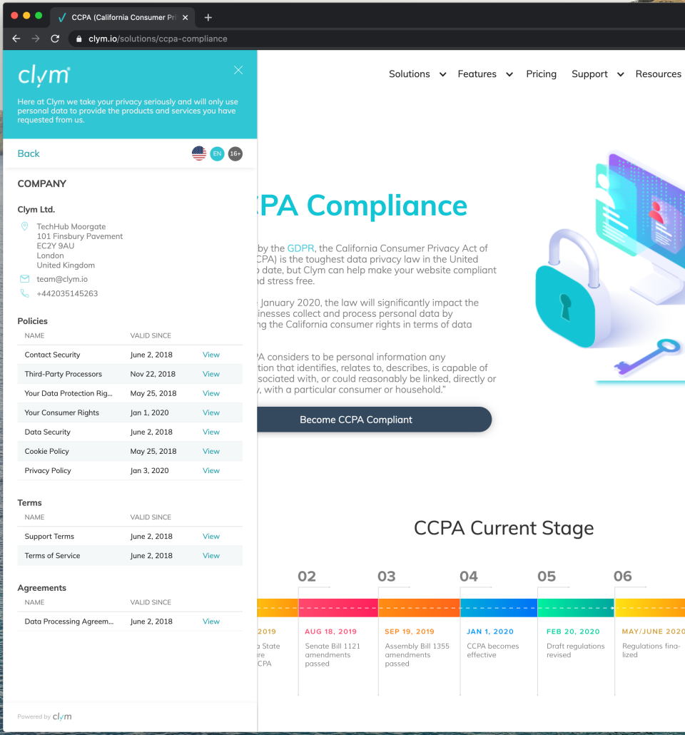 Find pricing, reviews and other details about Clym